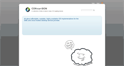 Desktop Screenshot of concursion.com